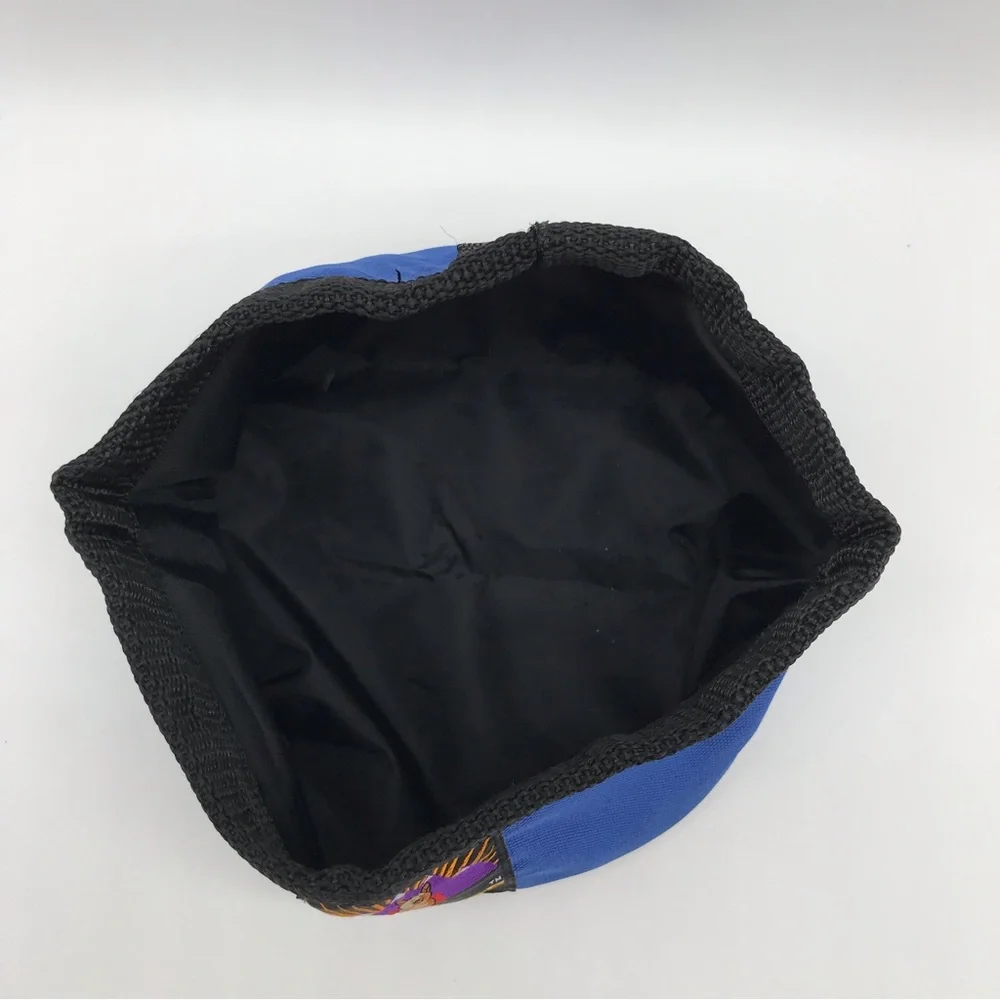 Outward Hound Pet Travel Gear Port-A-Bowl Portable Pet Bowl Blue Black Vintage - Picture 9 of 11